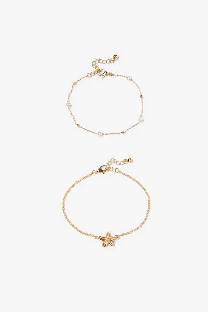 Pulseras Doradas Minimalistas